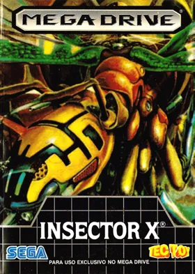 Insector X (USA) box cover front